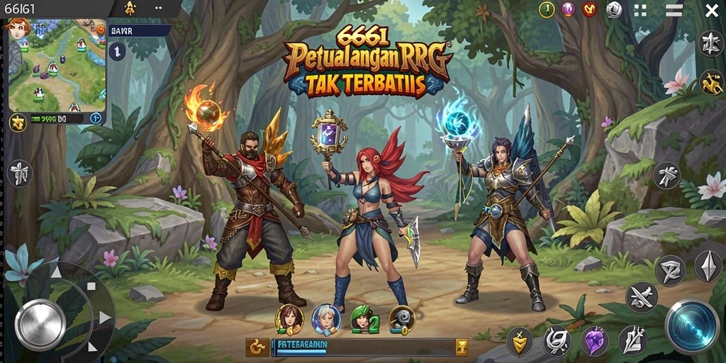 Menampilkan aksi seru dan pertarungan epik dalam 666I.