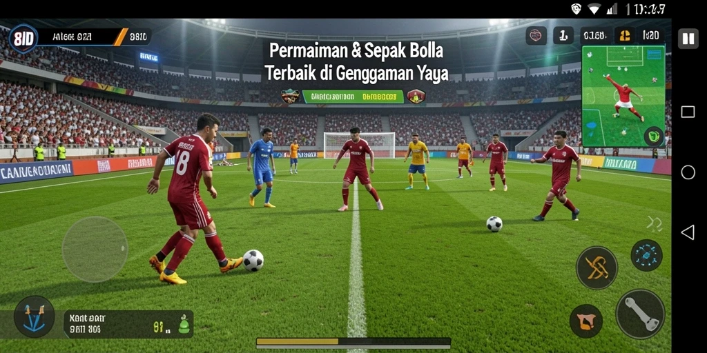 Tangkap momen seru di lapangan dengan 8ID.