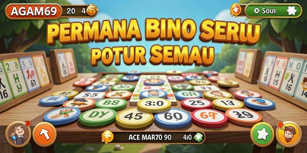 Screenshot menampilkan gameplay Bingo yang seru dan interaktif.
