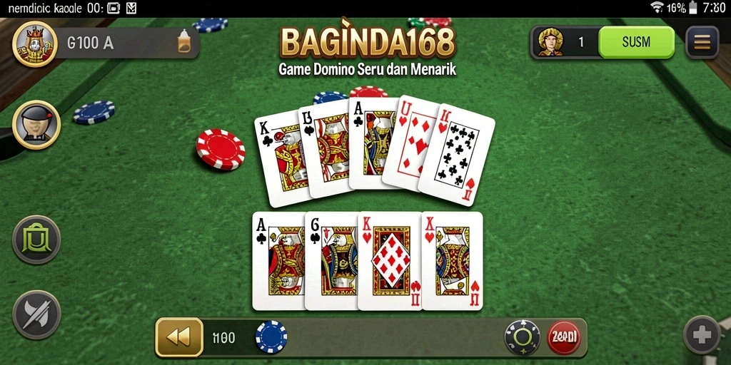 Tampilan gameplay utama BAGINDA168 yang seru dan menarik.
