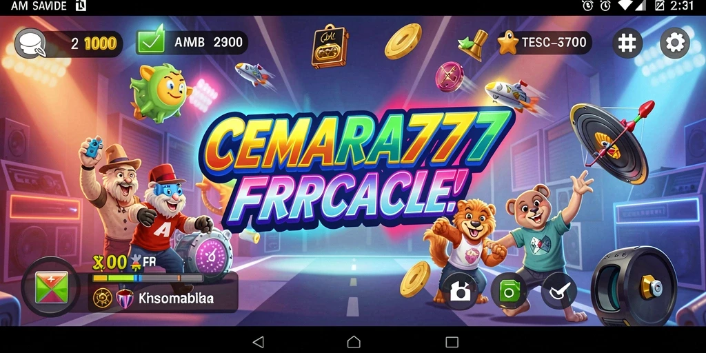 Tampilan gameplay seru dan penuh warna dari CEMARA777.