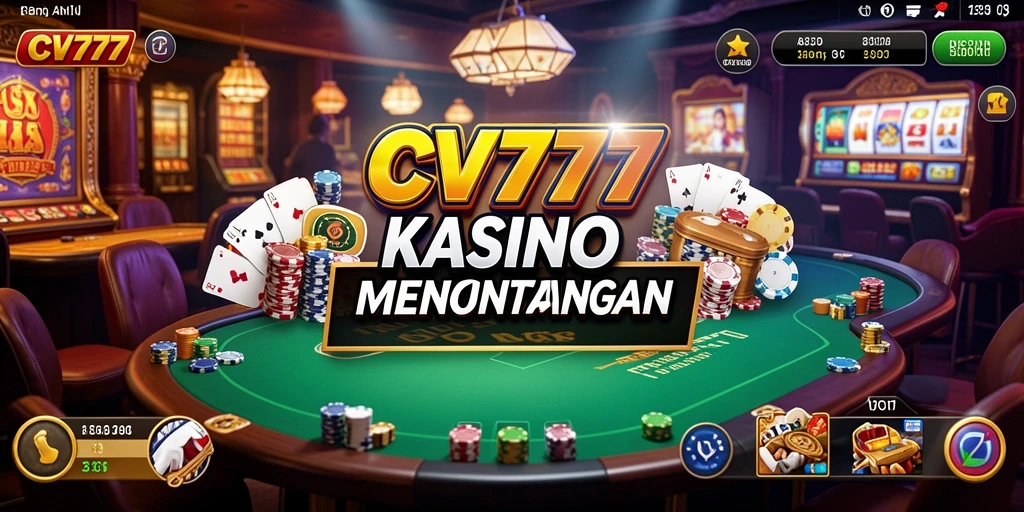 Tampilan menarik dari gameplay CV777 yang seru dan mendebarkan.