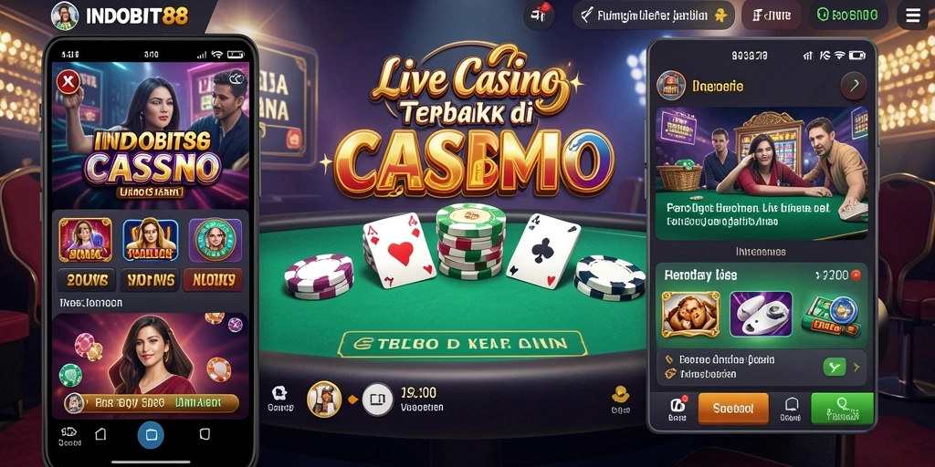 Tampilan gameplay INDOBIT88 yang menarik dan interaktif di layar.