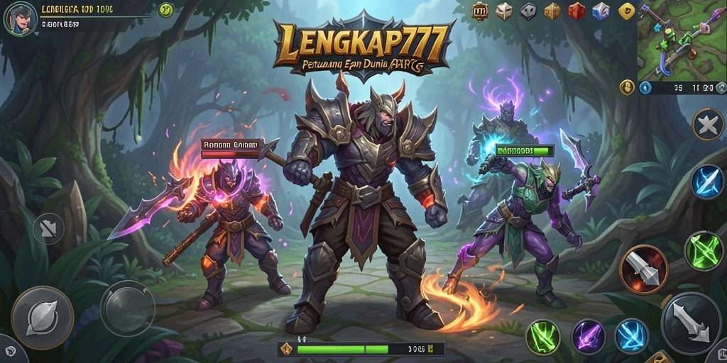 Gameplay ARPG yang mendebarkan di LENGKAP777.