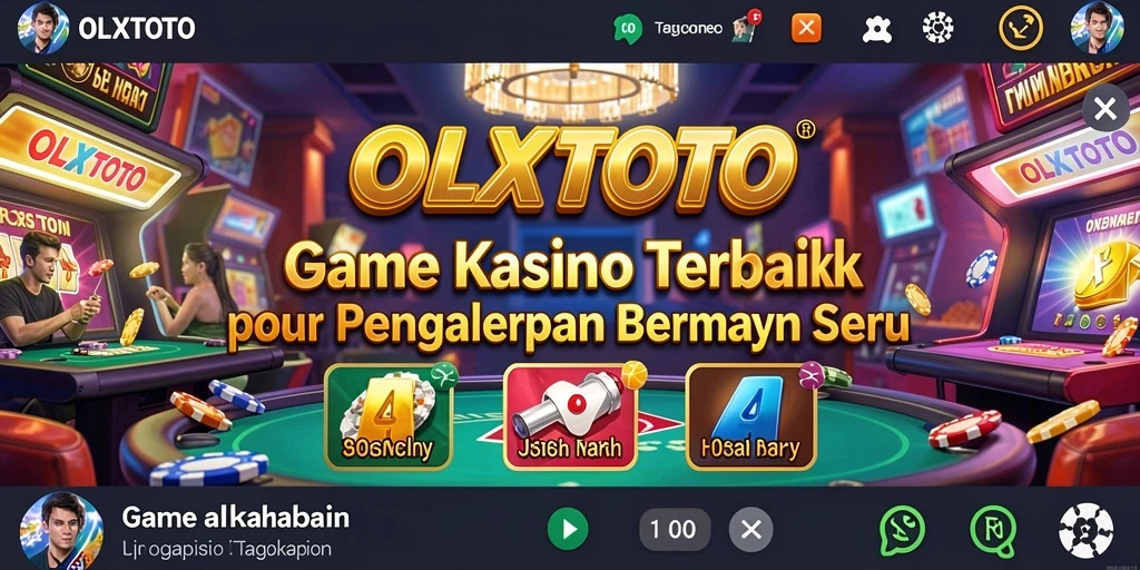 Tampilan gameplay menarik dari game Kasino OLXTOTO.