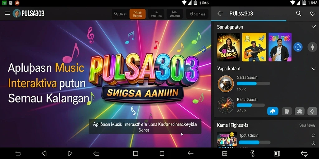 Tampilan utama gameplay yang seru di PULSA303.