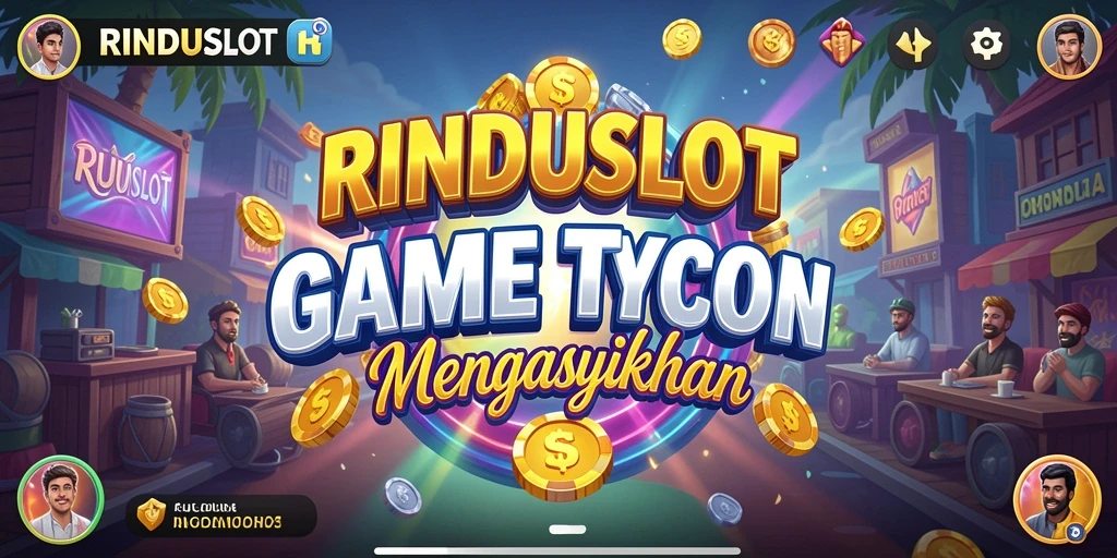 Screenshot gameplay RINDUSLOT yang menampilkan suasana game Tycoon yang menarik.