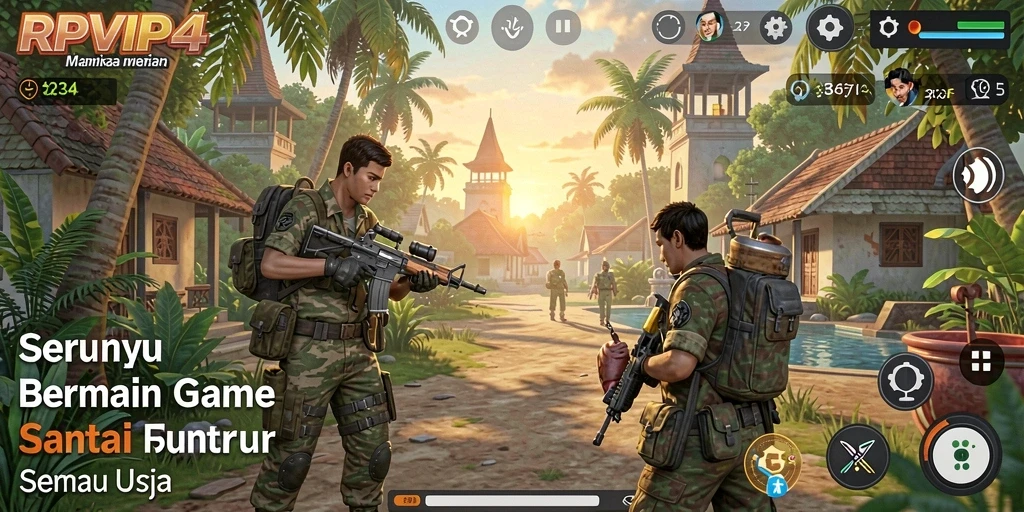 Tampilan gameplay RPVIP4 yang menarik dan seru.