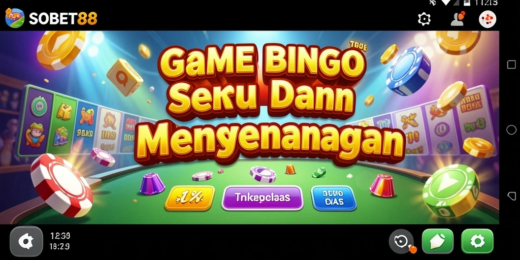 Tampilan gameplay Bingo yang menarik di SOBET88.