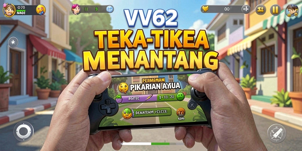 Tangkapan layar gameplay <strong>VV62</strong> menunjukkan berbagai tingkat tantangan teka-teki.