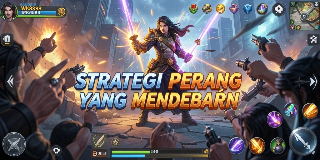 Tampilan permainan strategis yang menantang dari WK888.