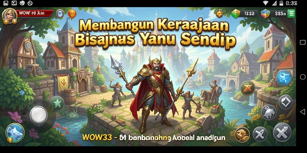 Screenshot WOW33 menampilkan gameplay Tycoon yang mengasyikkan.