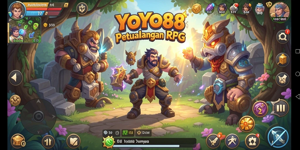 Tampilan menarik dari gameplay RPG YOYO88 yang mengasyikkan.